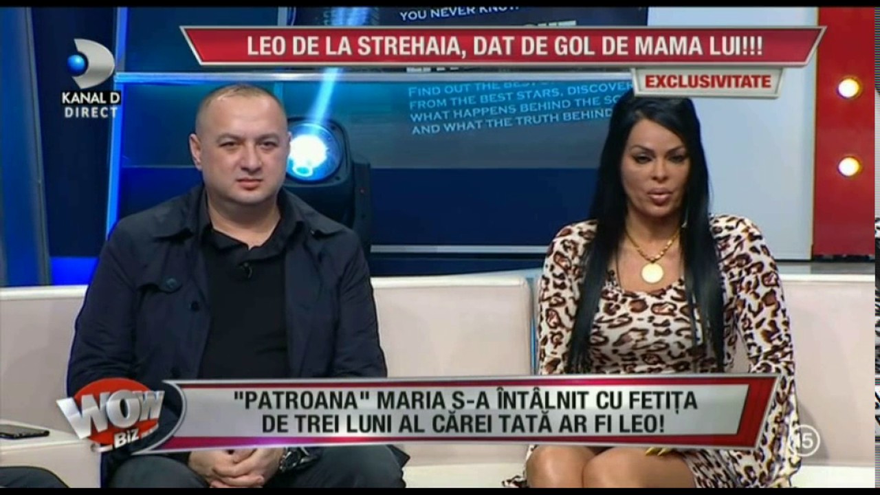 WOWBIZ (13.02.2017) - Leo de la Strehaia vrea sa divorteze de Dana Criminala