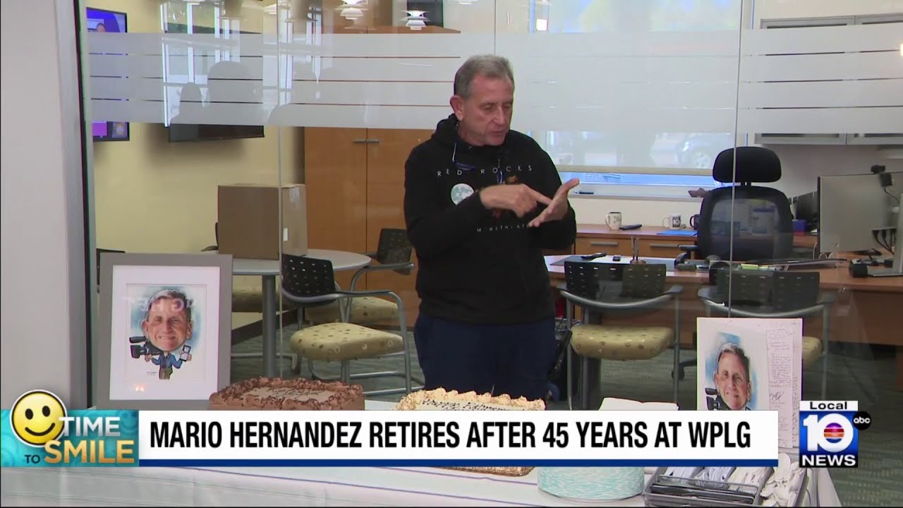 WPLG Photojournalist retires after 45 years