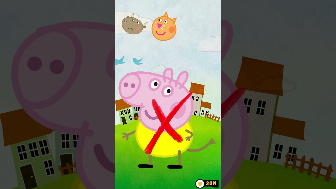 Wrong Head Peppa Pig 🐽