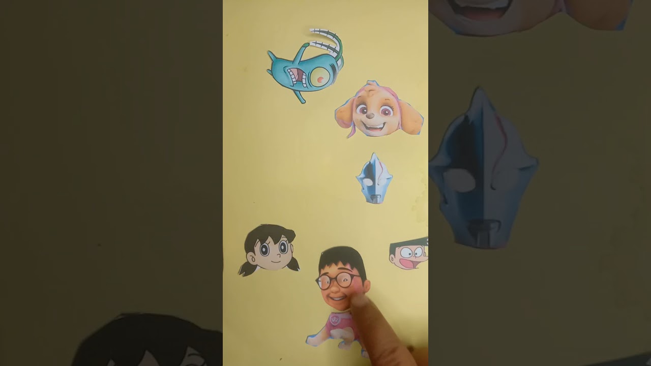 Wrong Head Puzzle | Paw Patrol #shorts #educationalvideo