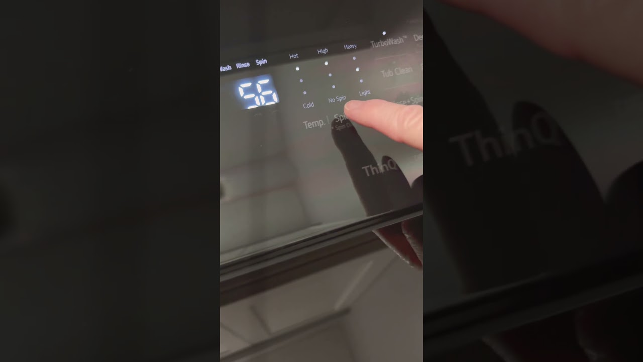 WT8400CB #lg #thinq #washer #howto #spincycle #lgwasher