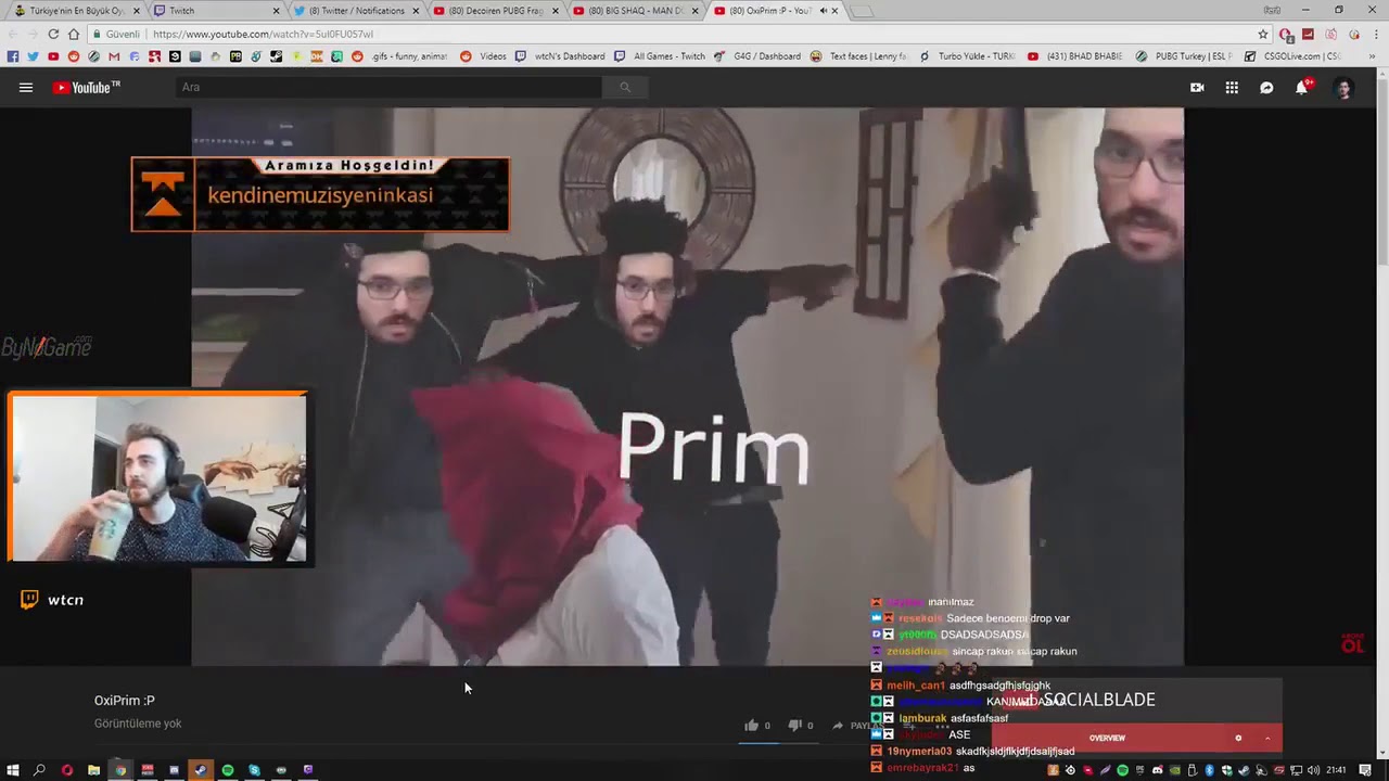 WtcN - Oxi Prim Videosunu İzliyor (Gülmek Garanti)