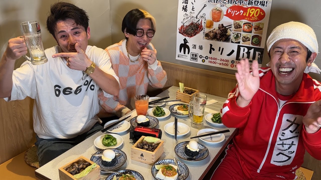 オリラジ藤森さんが泥酔はしご酒でカジサックと暴露合戦になり放送事故にww