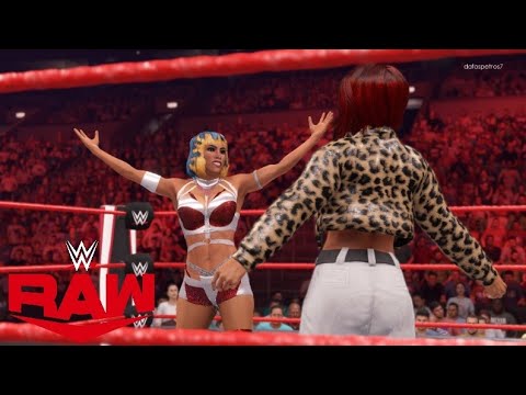 WWE 2K22 RAW MERCEDES MONÈ WANTS BAYLEY IN A WRESTLEMANIA MATCH