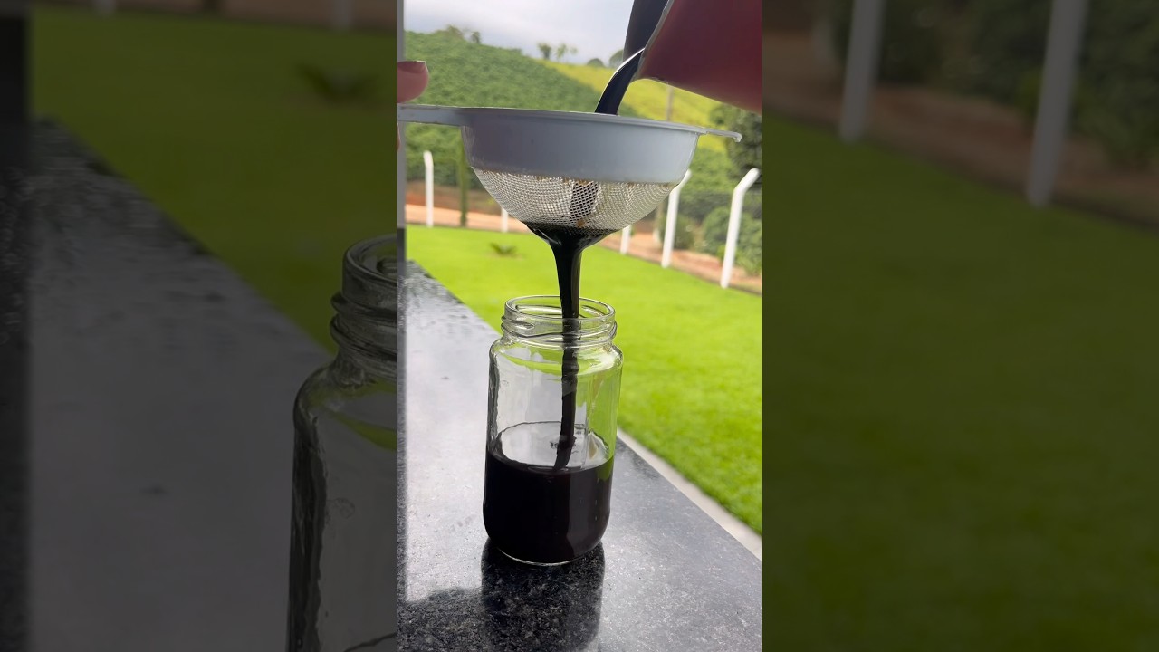 Xarope de umbigo de bananeira￼ #receitas #explore #receita #explore