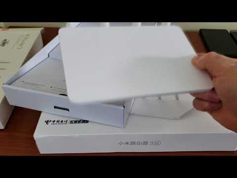 Xiaomi Mi WiFI Router 3 Global And 3G - Unboxing And Overview