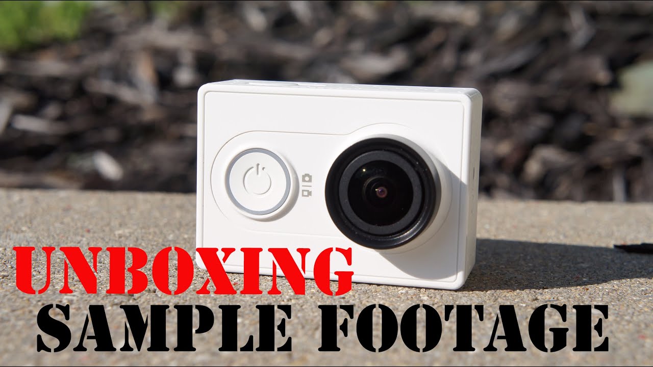 Xiaoyi Yi Action Camera-U.S Edition- Unboxing and Video Test