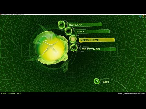 XQEMU Xbox Emulator - Xbox Dashboard at 4k 2160p! (Experimental Performance WIP)