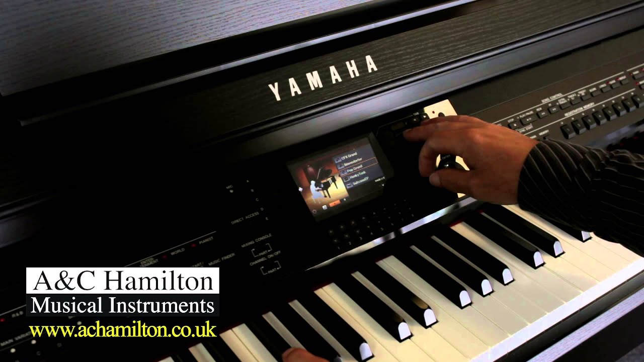 Yamaha CVP-701 Styles & Piano Room Demo - A&C Hamilton Blackpool Road