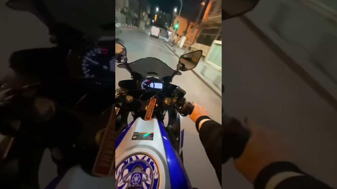 Yamaha R25 ile gece gazlaması #yamaha #motorcycle #yamahar25 #r25 #nightride #honda #kawasaki #moto