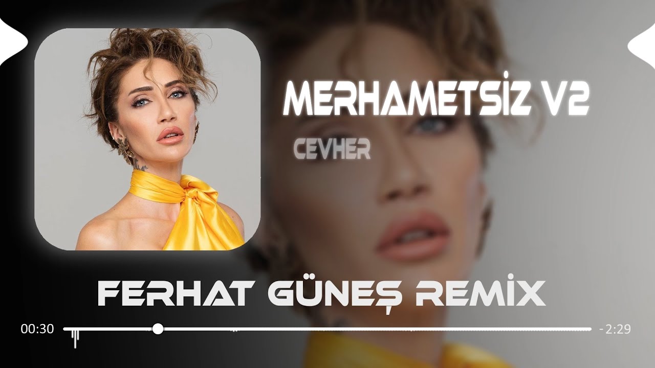 Yanarım Derdime Dert Ekler - Cevher ( Ferhat Güneş Remix ) Merhametsiz