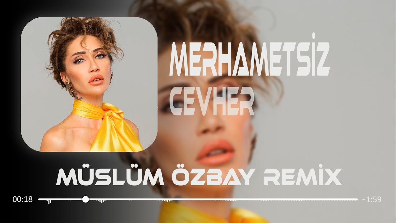 Yanarım Derdime Dert Ekler - Cevher ( Müslüm Özbay Remix ) Merhametsiz