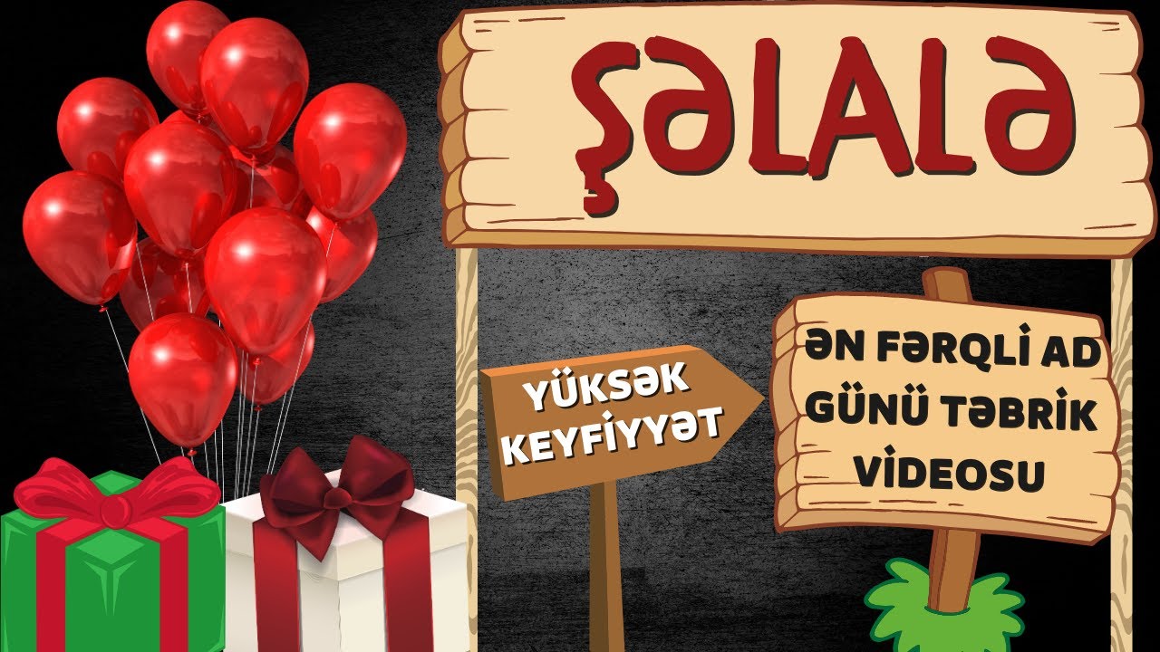 Yeni ad günü təbriki: Şəlalə | Ad günün mübarək Şəlalə