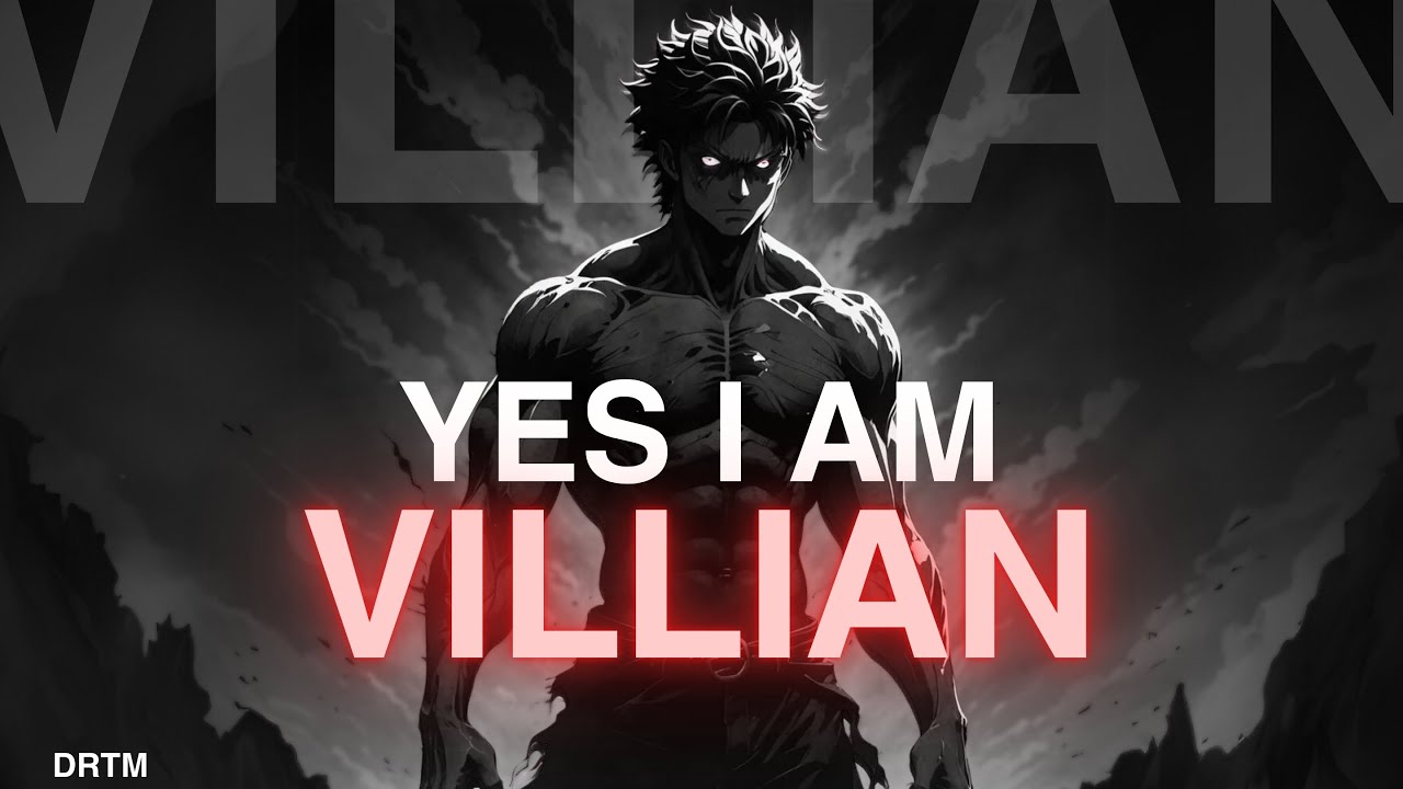 YES I AM VILLAIN - DRTM | Powerful Anti-Hero Electronic Rock (Lyric Video