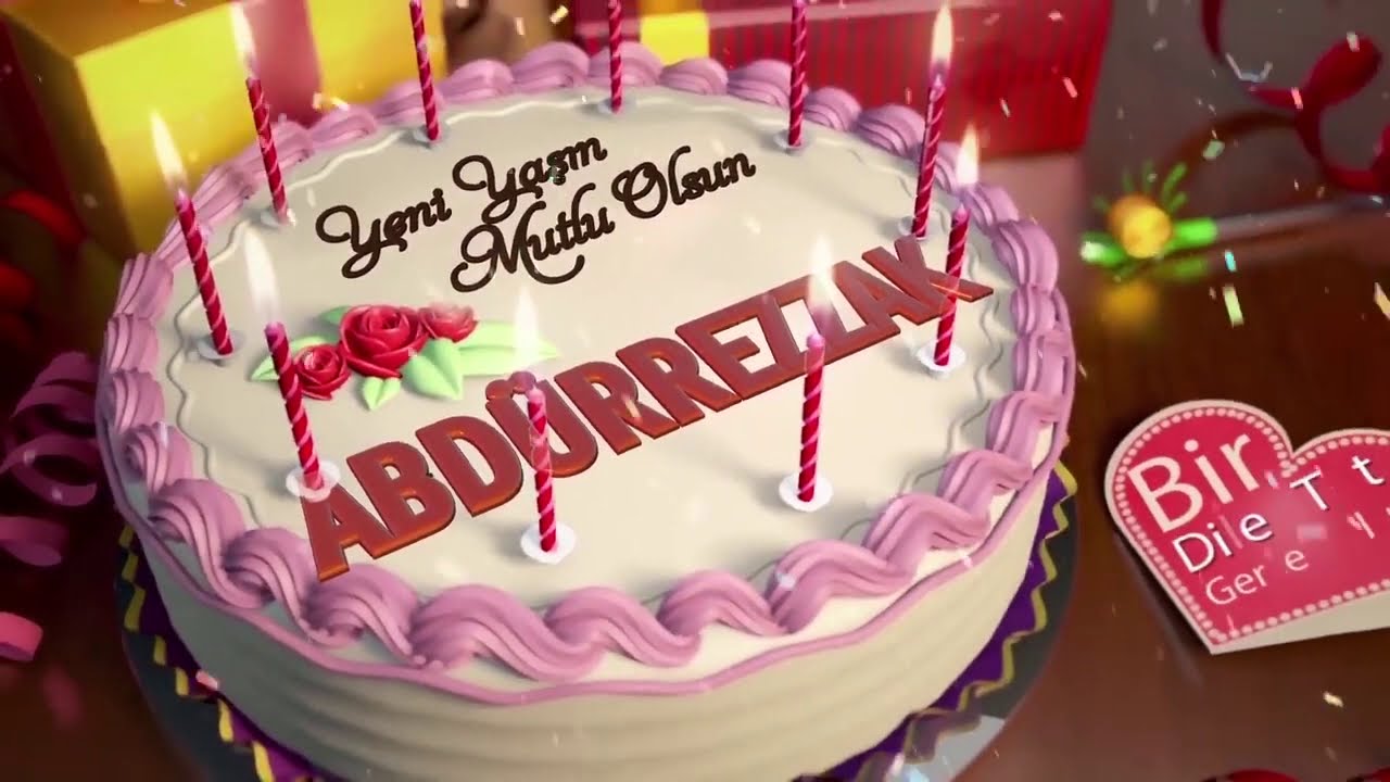 İyi ki doğdun ABDÜRREZZAK - İsme Özel Doğum Günü Şarkısı