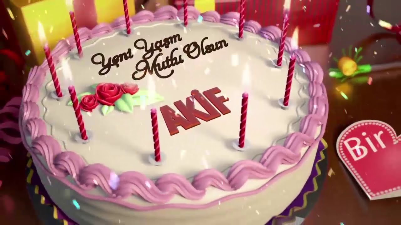 İyi ki doğdun AKİF - İsme Özel Doğum Günü Şarkısı