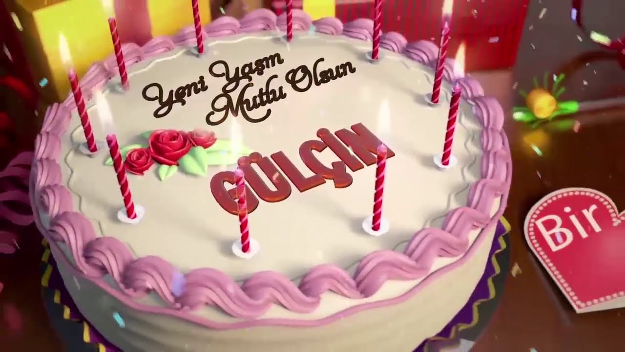 İyi ki doğdun GÜLÇİN - İsme Özel Doğum Günü Şarkısı