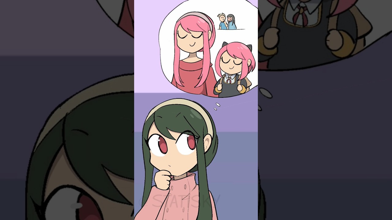 Yor pink hair (Spy x Family)