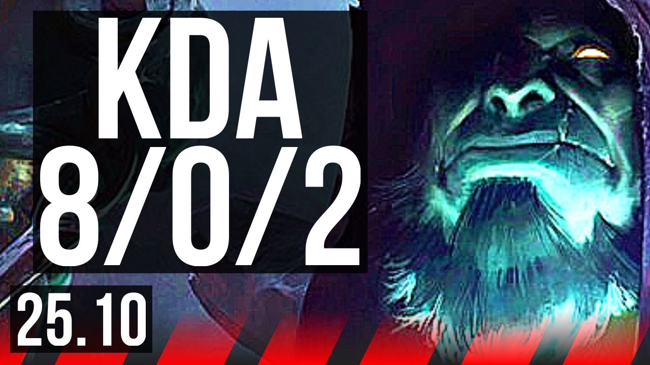 YORICK vs MORDEKAISER (TOP) | 8/0/2, Legendary | KR Grandmaster | 25.10