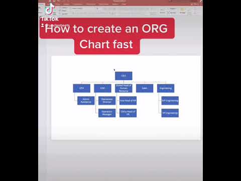 You can't believe how easy and fast to create ORG Chart using this trick in PPT #Shorts