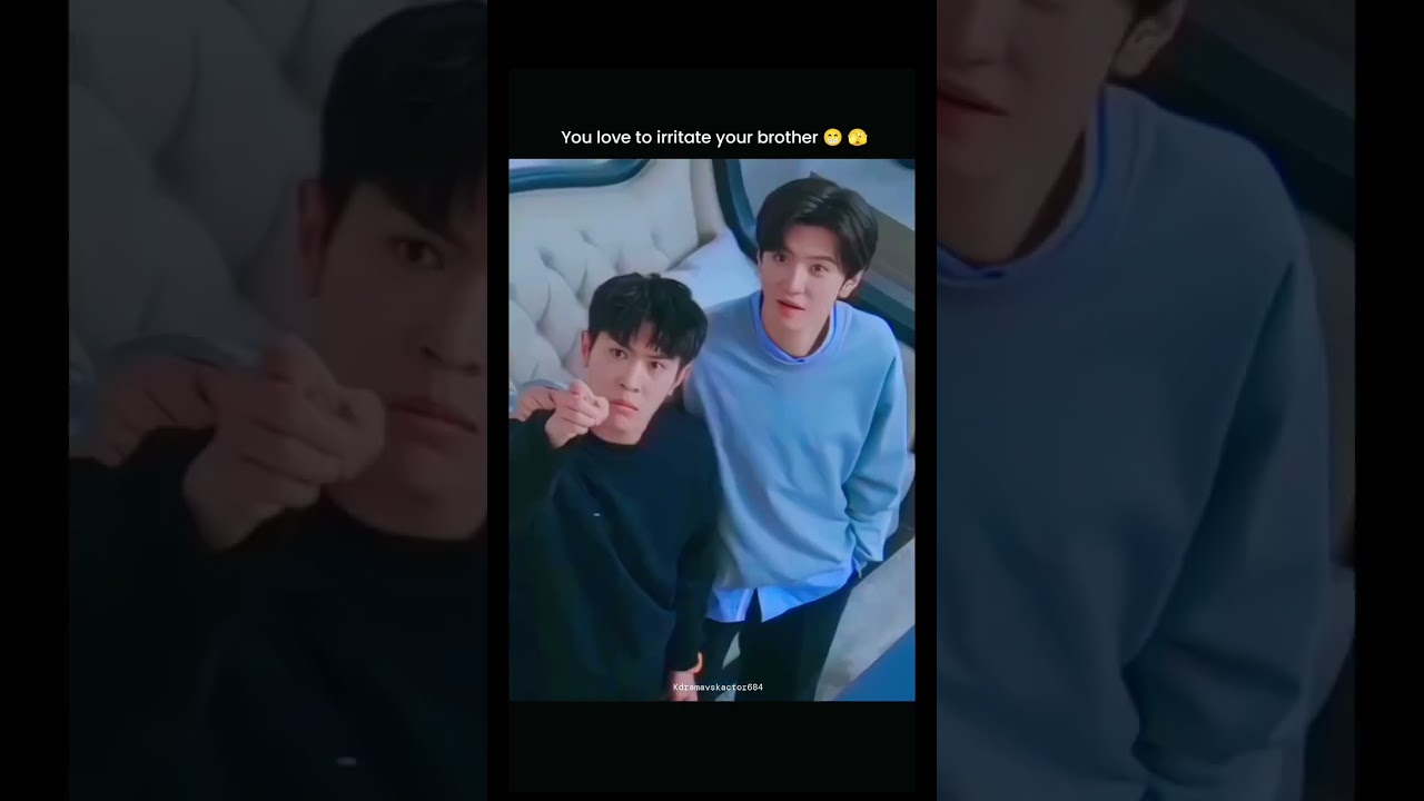 you love to irritate your brother.🤣🤣... #shorts #kdrama #hidden love