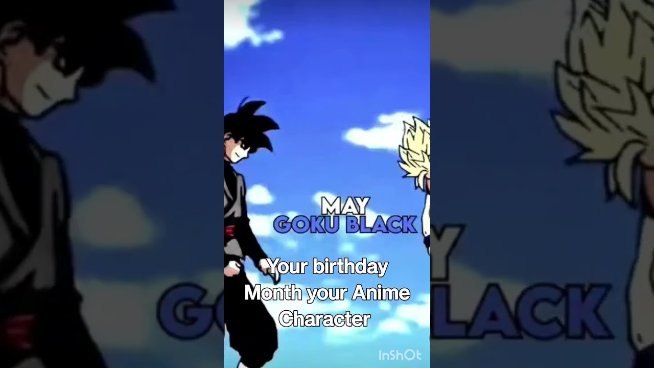 Your birthday Month your anime character comment what you got