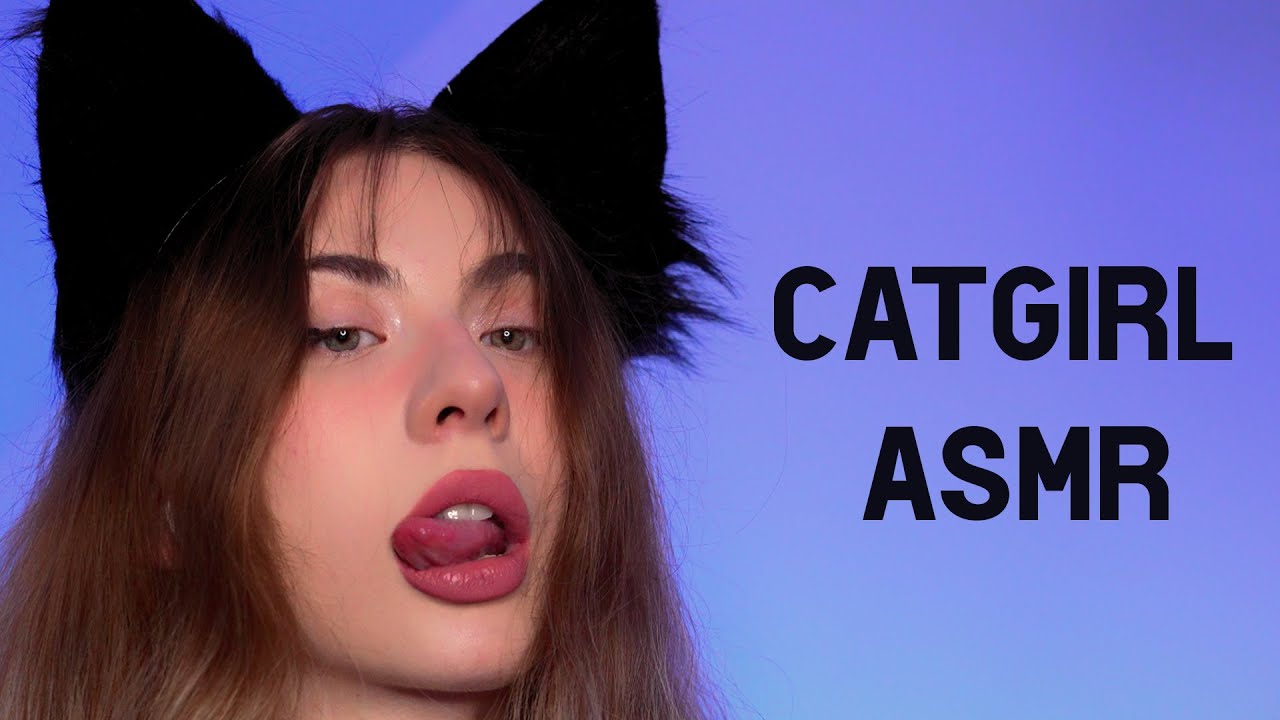 Your Catgirl GF 😻 ASMR 8D Purring, meowing