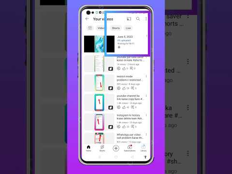 youtube video upload problem kaise thik kare।। waiting for Wi-Fi problem
