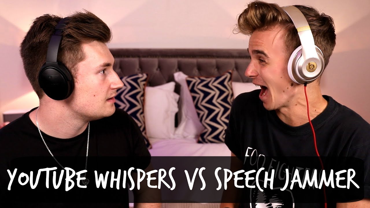 YOUTUBER WHISPERS VS SPEECH JAMMER!