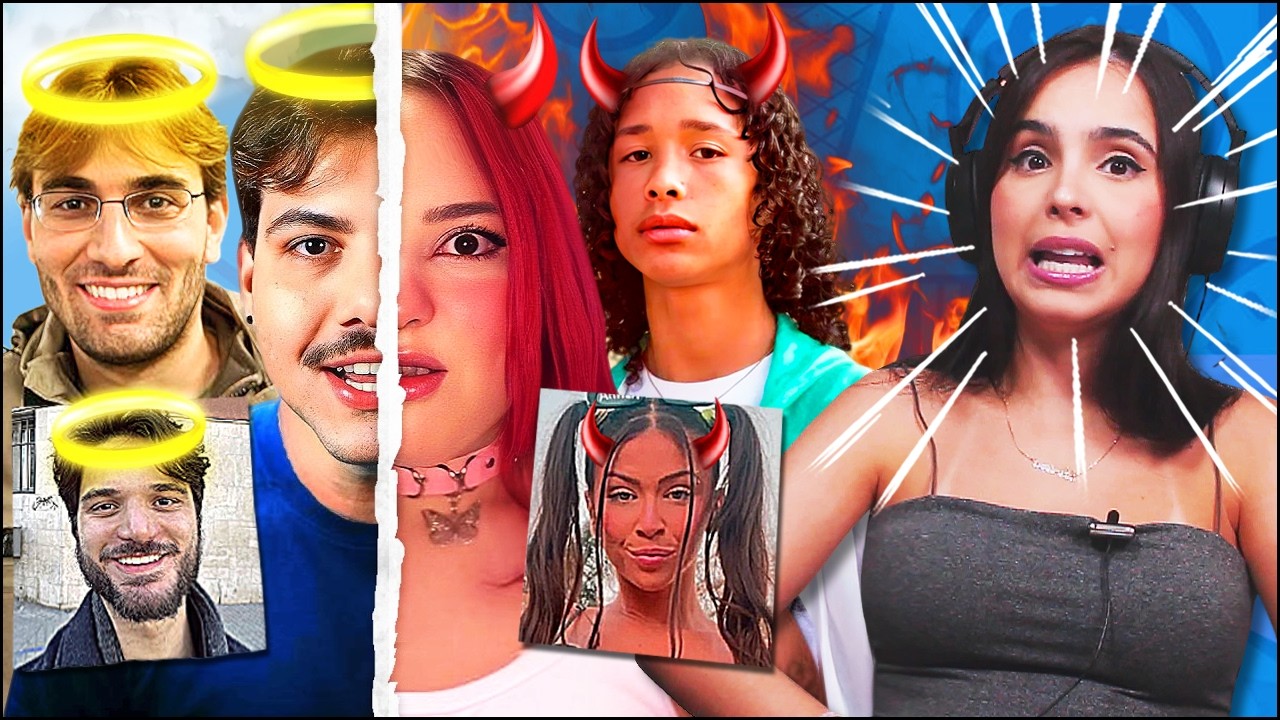 YouTubers Mais Simpáticos VS Influencers Mais Detestados - Lipen (JOVENS REAGEM)