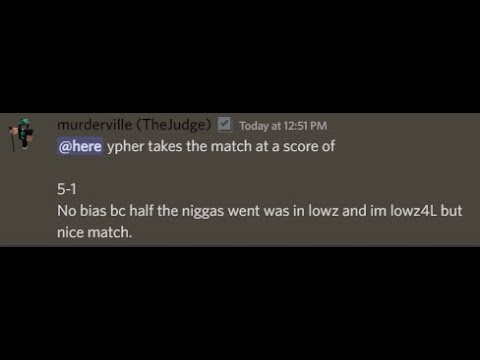 Ypher vs Erdo(Discord Packing)
