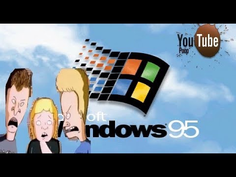 YTP-Buttvis and Beahead discover Windows 95
