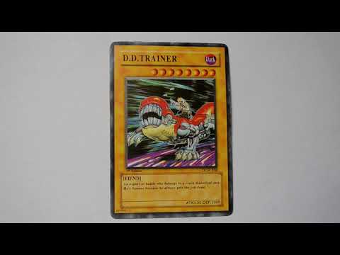 Yu Gi Oh! DARK card D  D  TRAINER YuGiOh