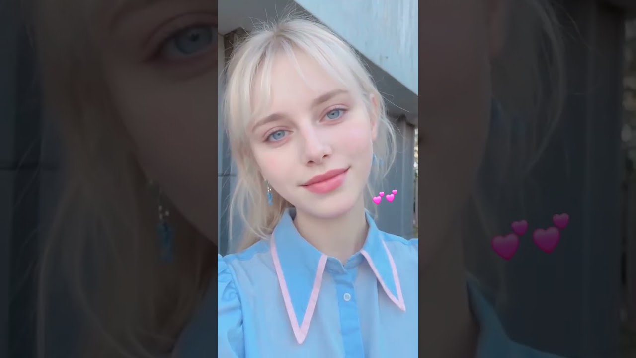 yulia in blue