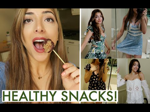 YUMMY HEALTHY CHANGES & TRY-ON SUMMER HAUL! | Amelia Liana