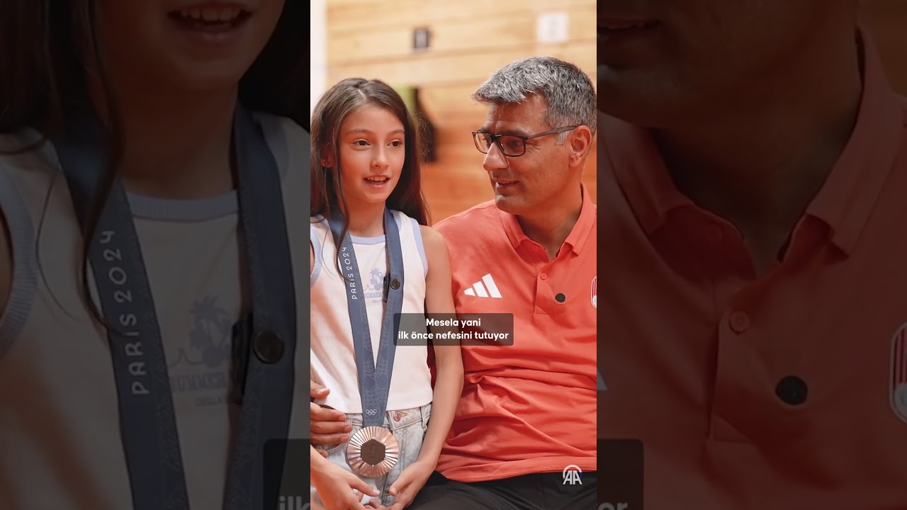 Yusuf Dikeç'in 9 yaşındaki kızı Başak: Birinci olamazsa üzülmesin diye motive ettim