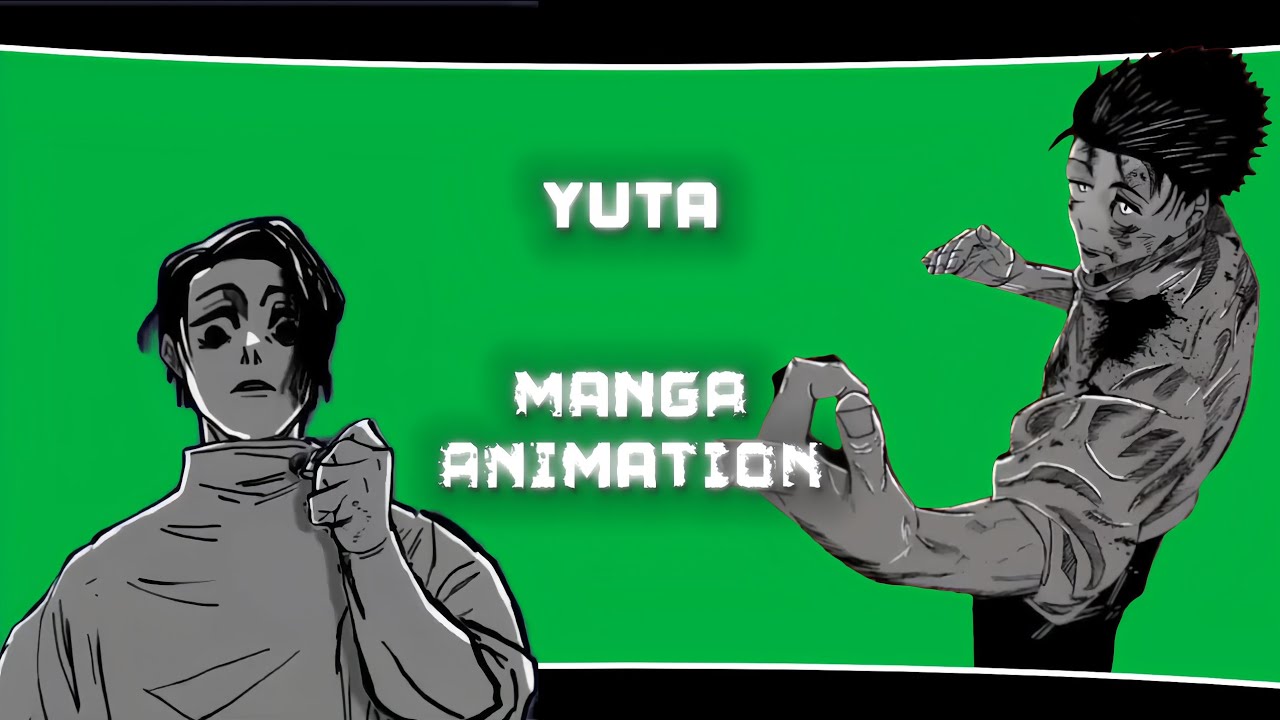 Yuta | Manga Animation | Green Screen | Free Download