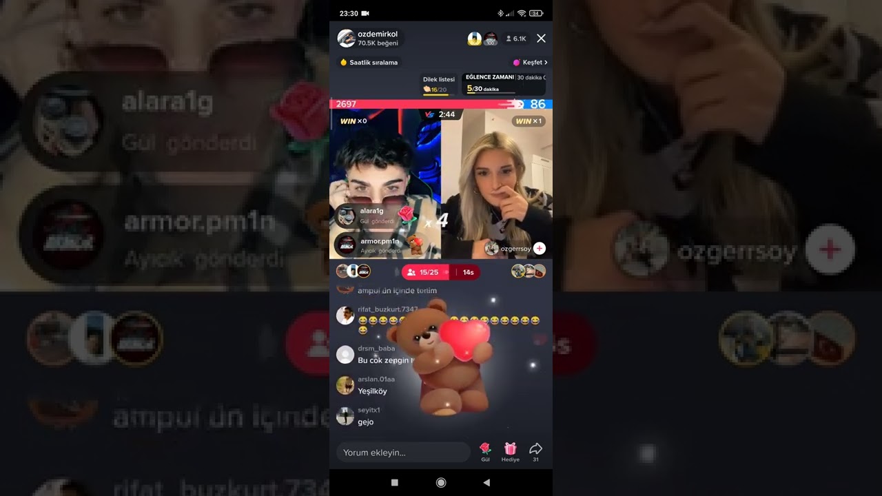 Özdemir kol özgeye b....... hangi renk