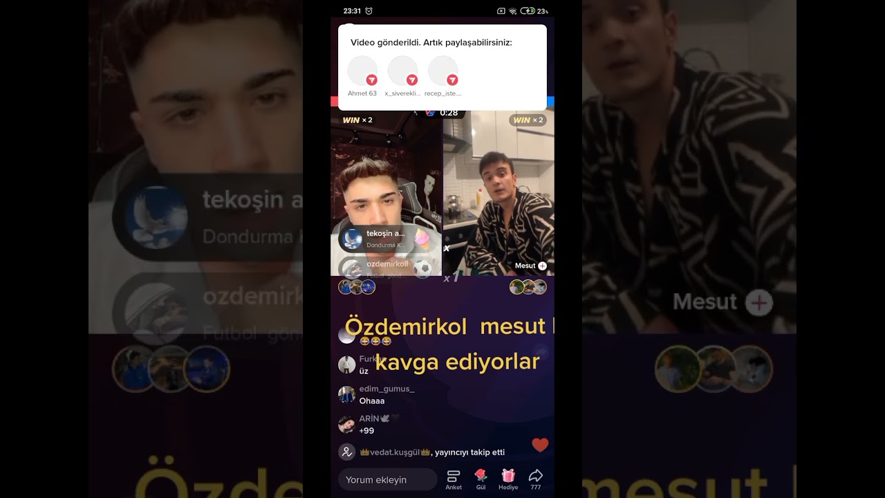 Özdemirkol mesutla kavga ediyor DEWAMI KANALIMDA İZLEYİN