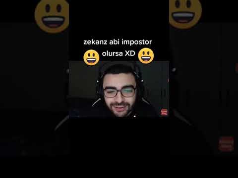 ZEKANZ İMPOSTOR OLURSA #zekanz #ozanv #amongus #impostor #shorts