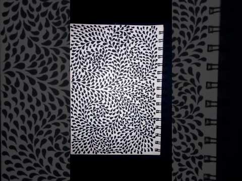 Zentangle patterns tutorial #beginnersart #zentangleart #easypatterns