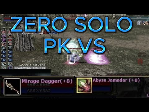 ZERO +8 MD +8 ABYS SOLO PK VS #2025 #knight online