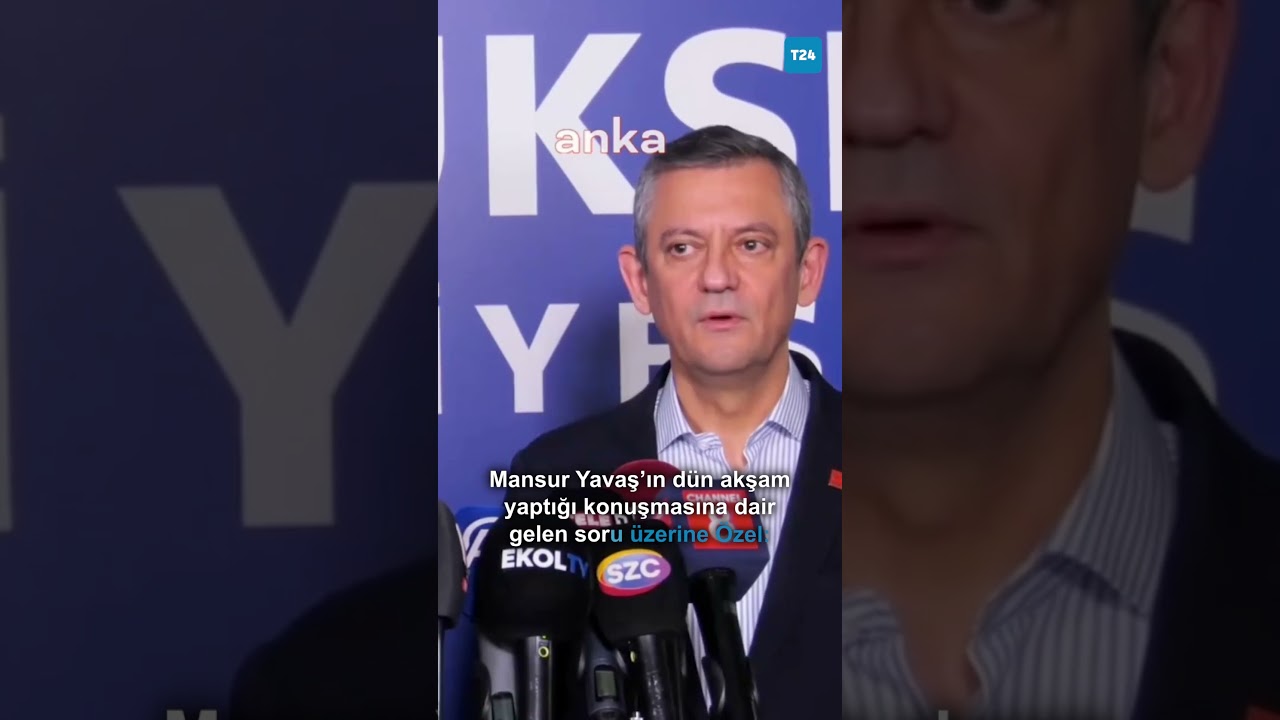 Özgür Özel'den Mansur Yavaş yanıtı