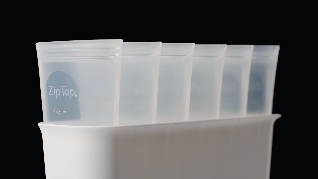 Zip Top Breast Milk Bag