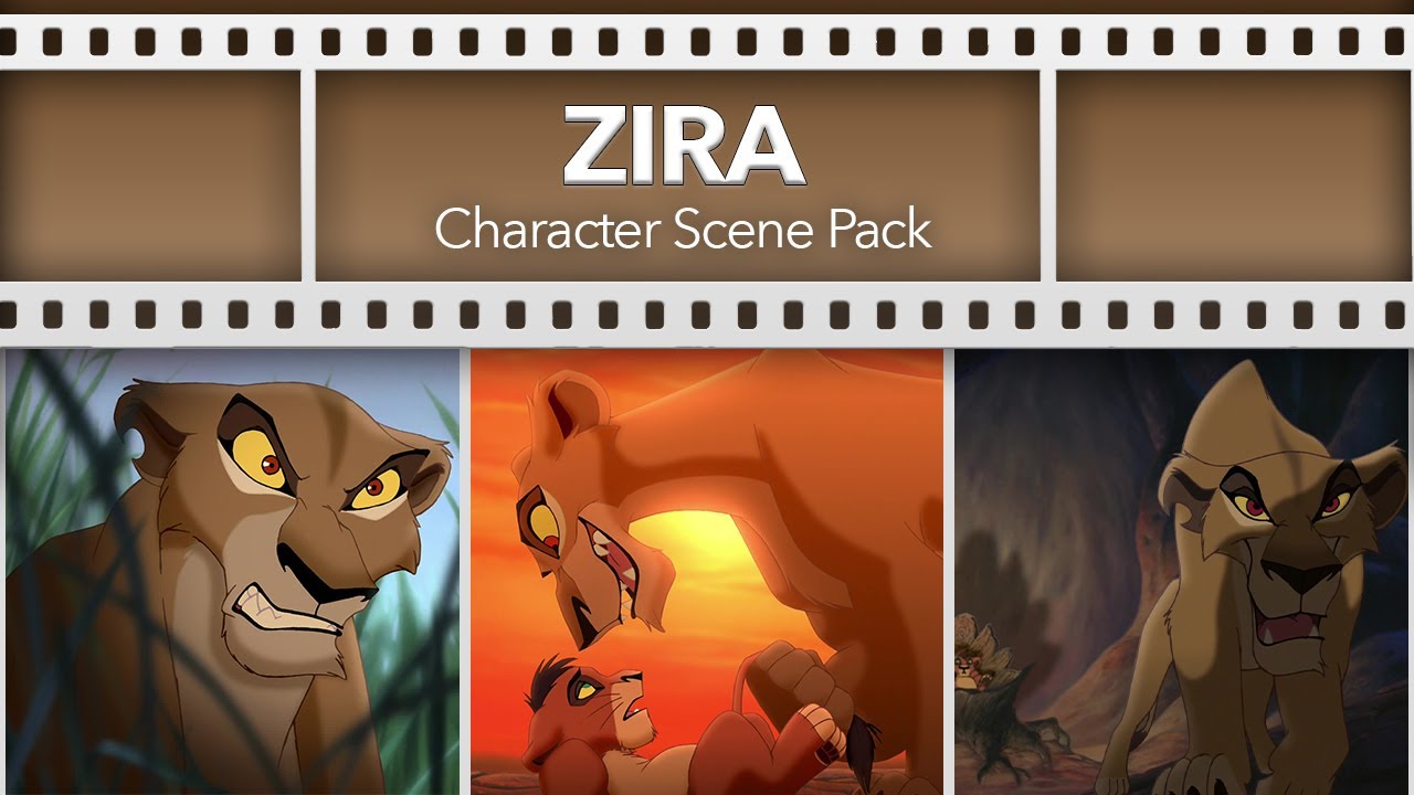 Zira - “The Lion King 2” || HD Scene Pack (Part 1)