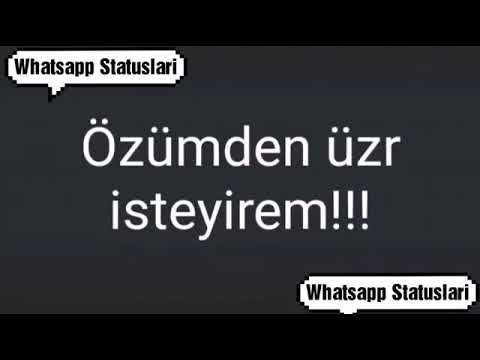 Özümden üzür isteyirem
