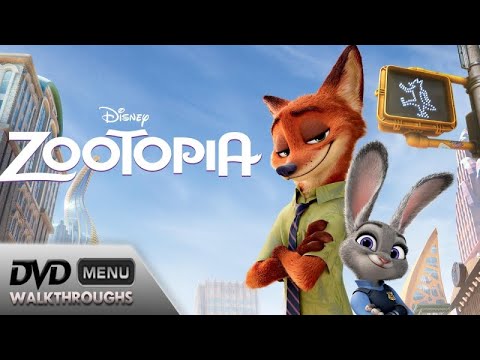 Zootopia (2016) DvD Menu Walkthrough