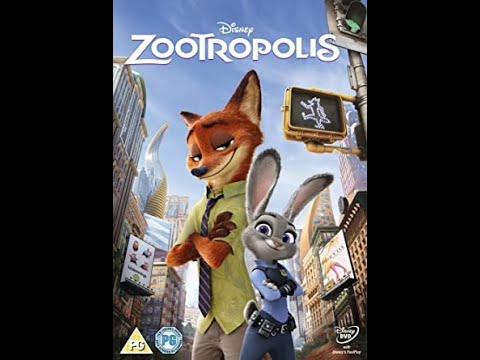 Zootropolis UK DVD Menu Walkthrough (2016)