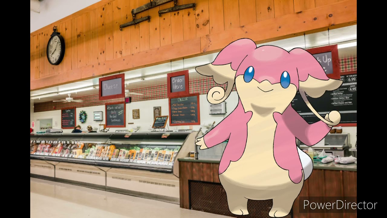 Zoroark gets a sandwich